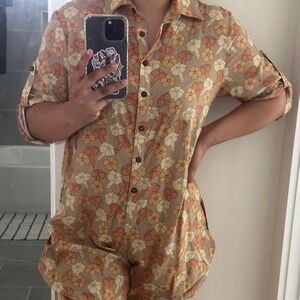 Leikinis puakenikeni romper